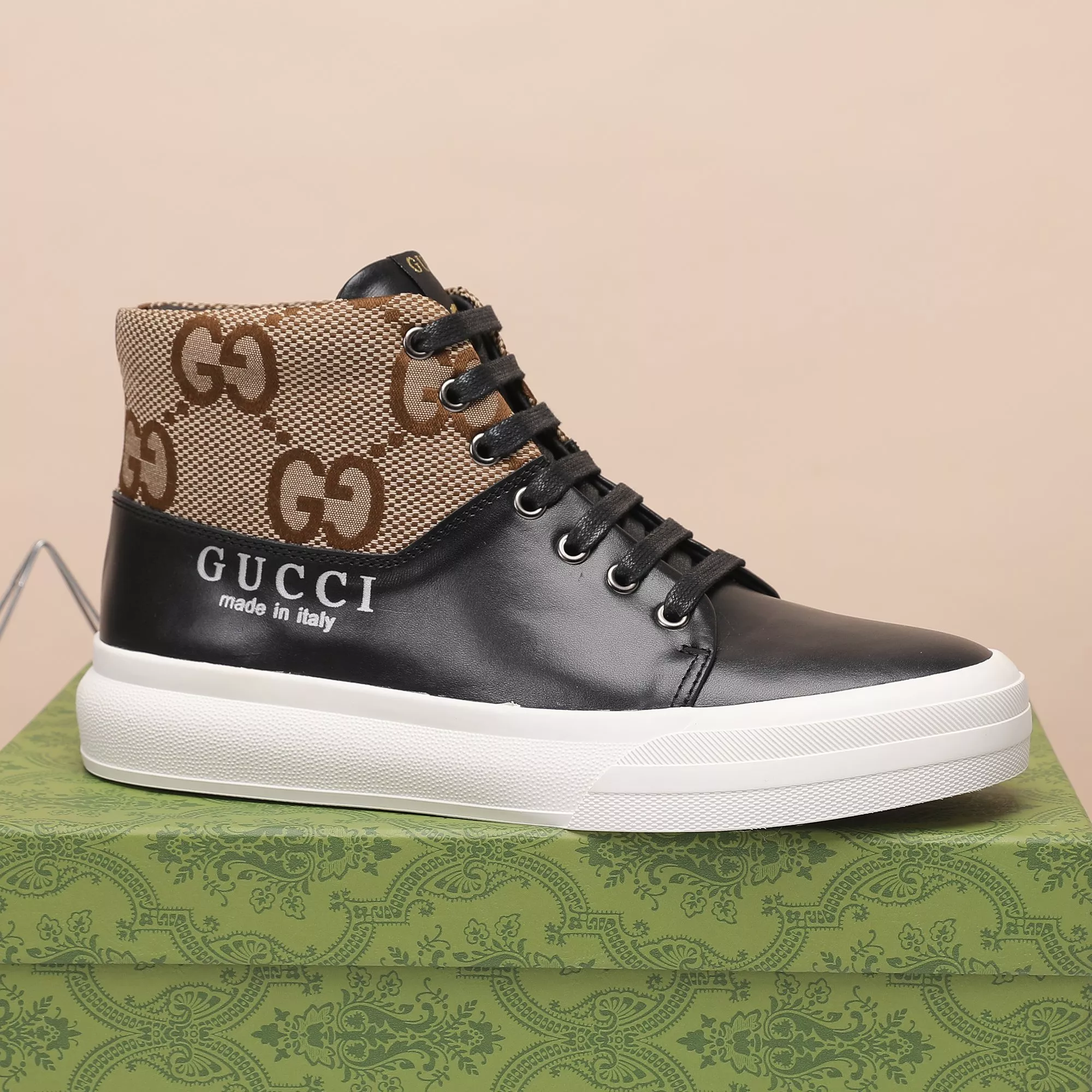 WellDesigned 8654 Gucci High Tops Shoes For Men