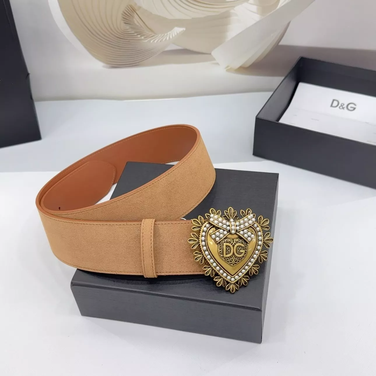 WellDesigned 8965 Dolce & Gabbana D&G AAA Quality Belts In 5.0cm For Women