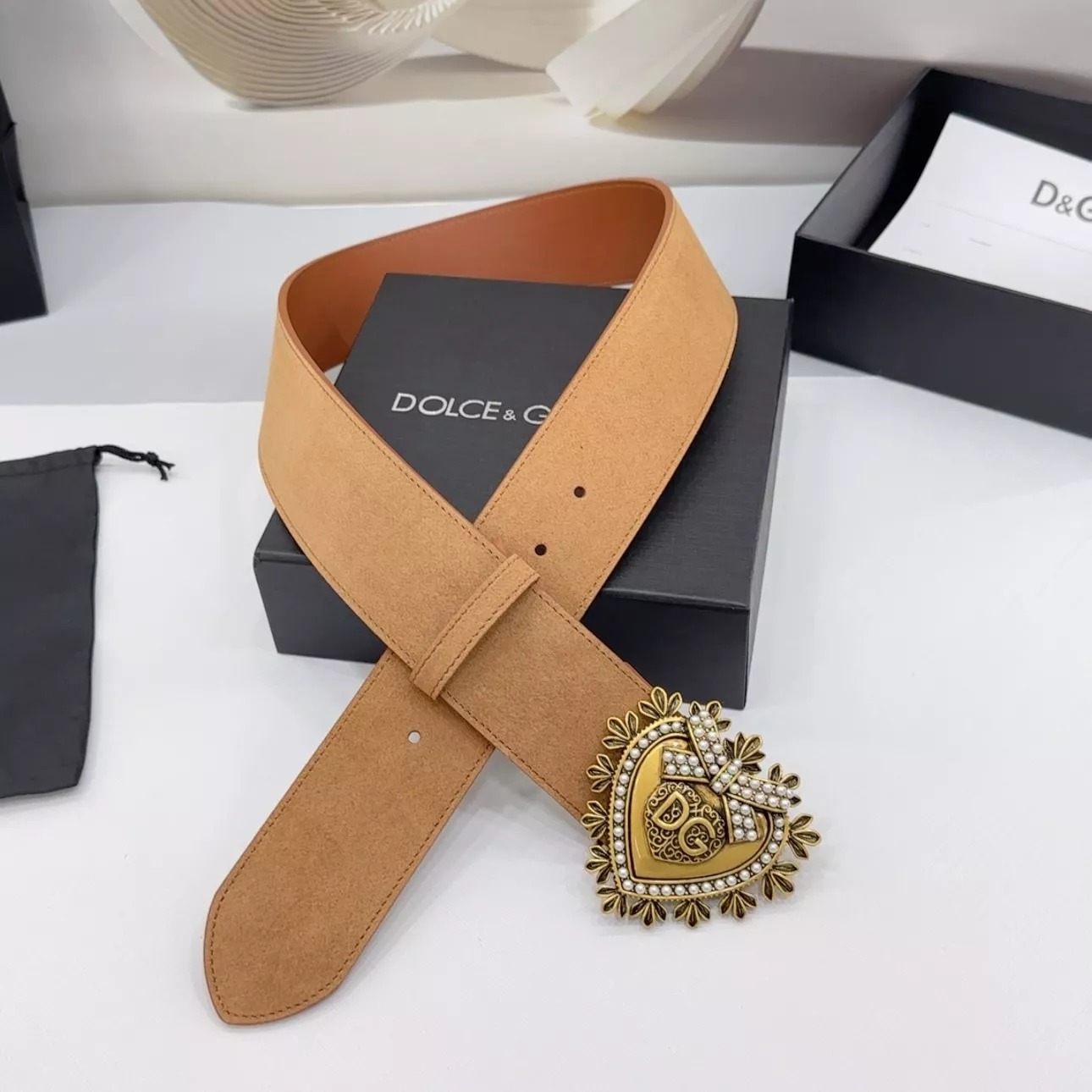 WellDesigned 8965 Dolce & Gabbana D&G AAA Quality Belts In 5.0cm For Women