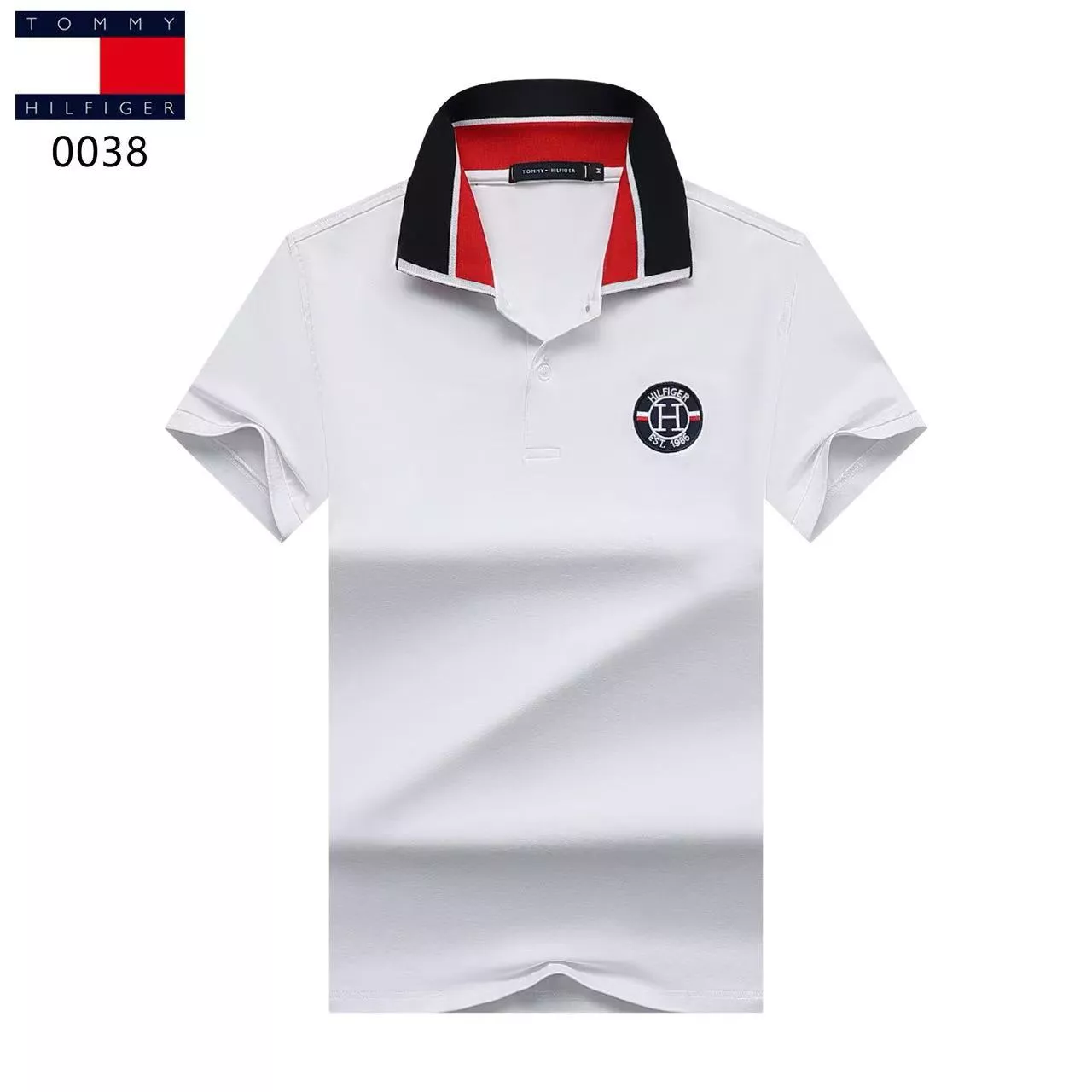 WellDesigned 9327 Tommy Hilfiger TH T-Shirts Short Sleeved For Men