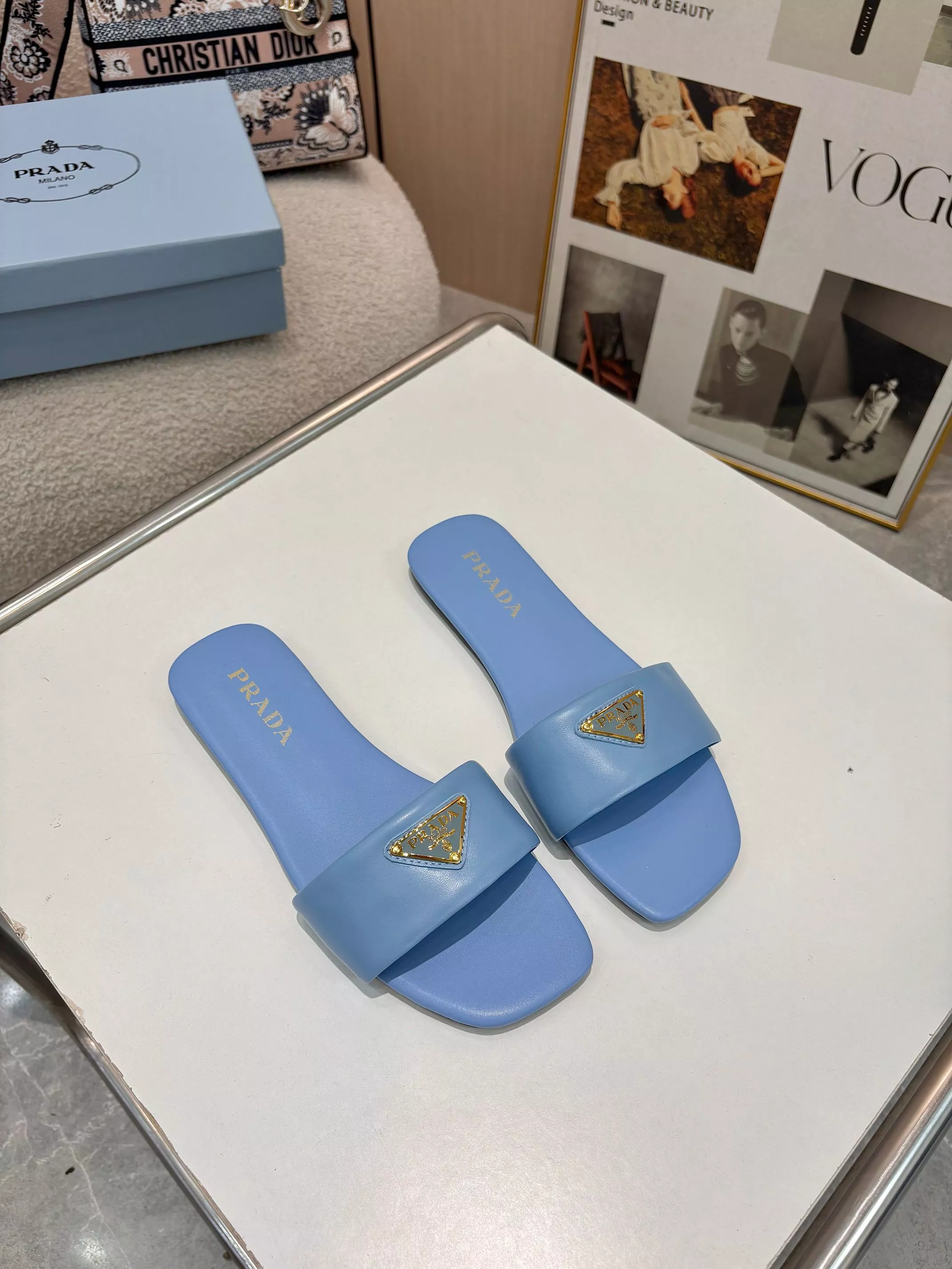 WellDesigned 9381 Prada Slippers For Women