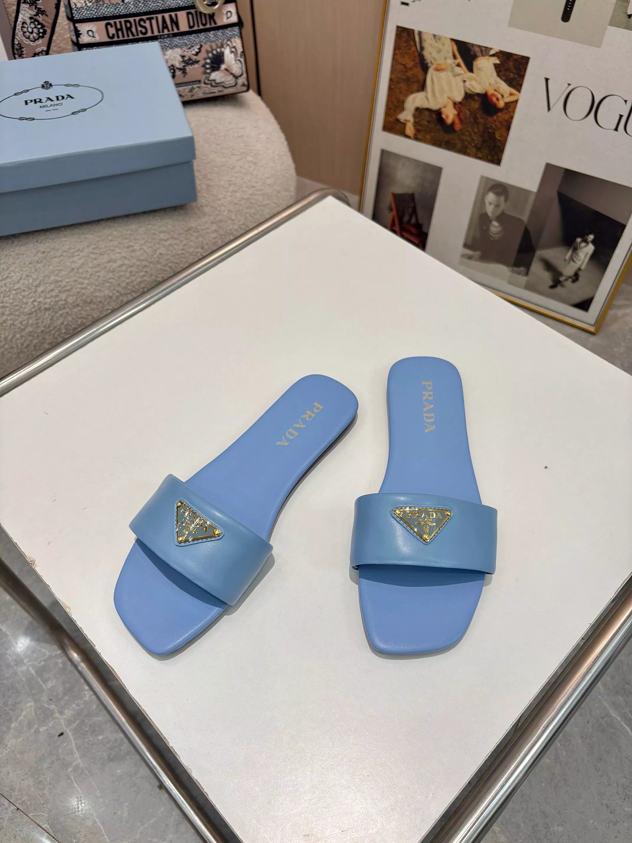 WellDesigned 9381 Prada Slippers For Women