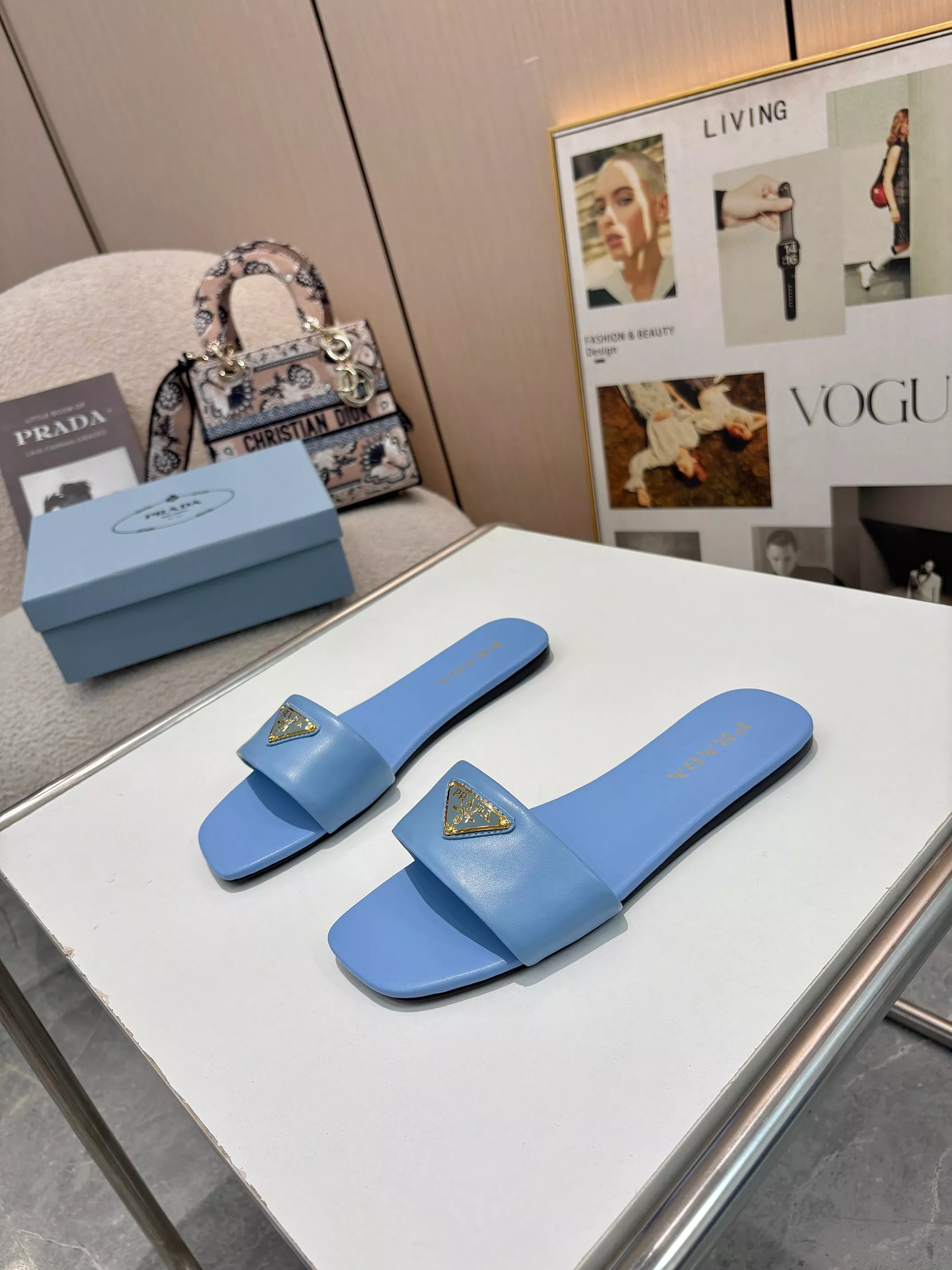 WellDesigned 9381 Prada Slippers For Women