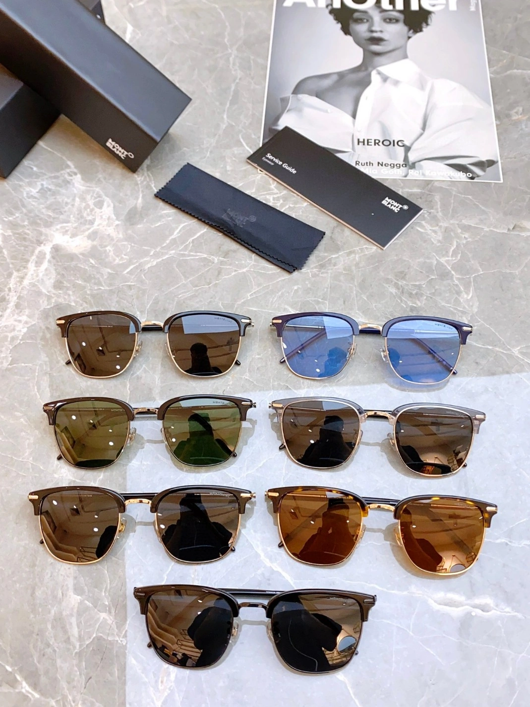 WellDesigned 9688 Montblanc AAA Quality Sunglasses