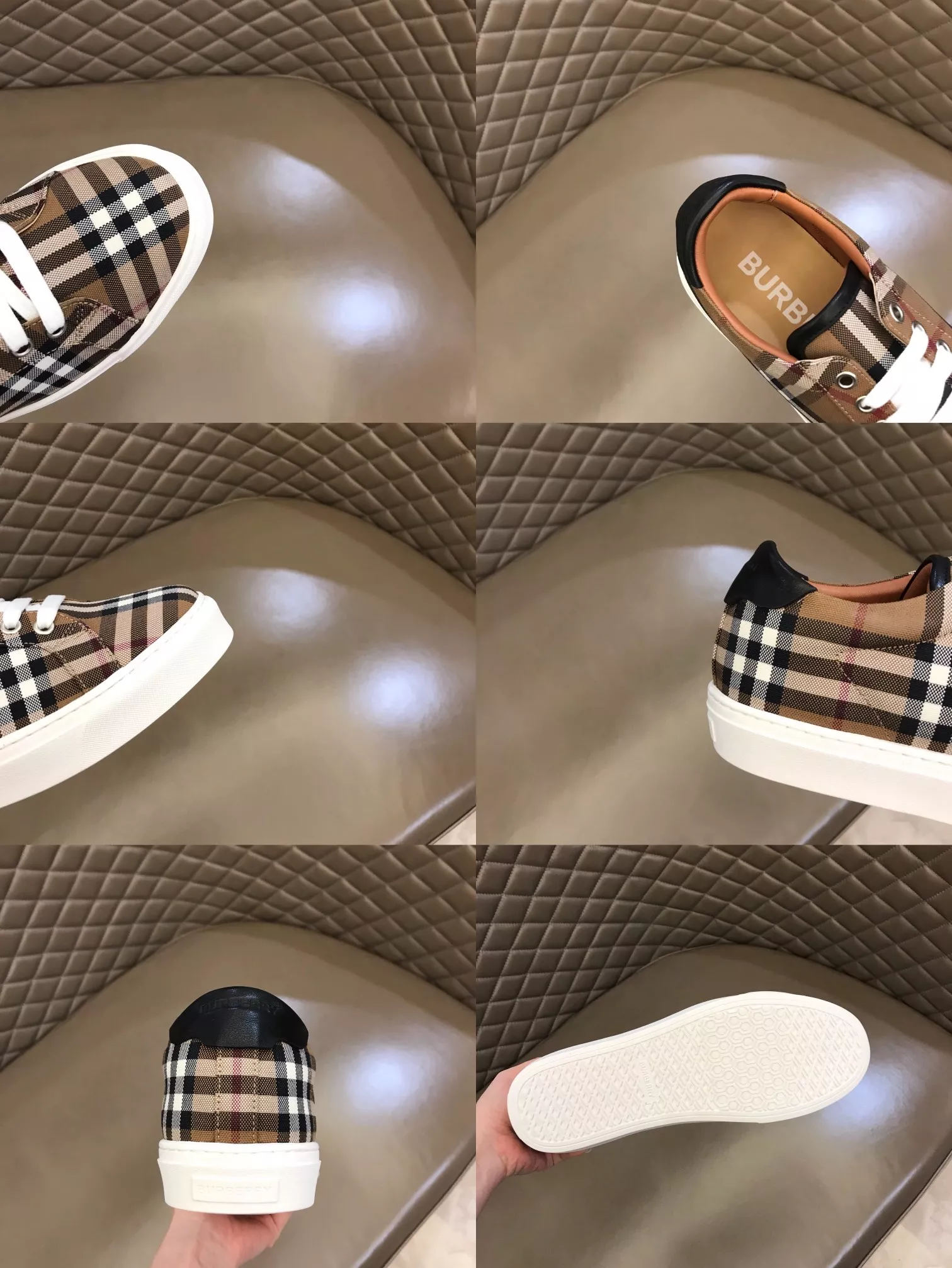 WellDesigned 9762 Burberry Casual Shoes For Men