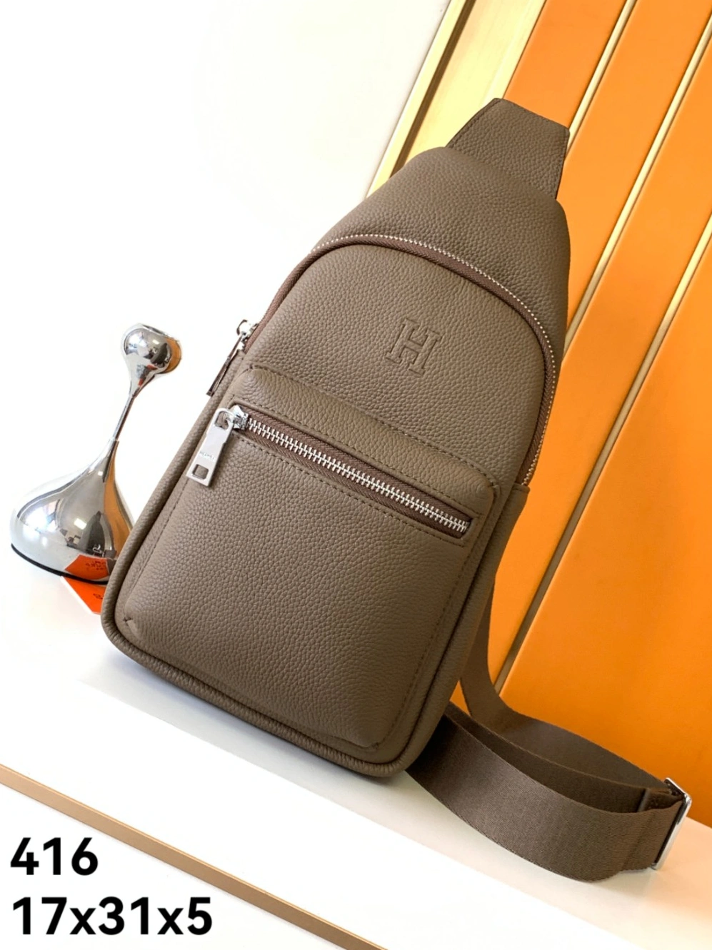 WellDesigned 9789 Hermes AAA Man Messenger Bags