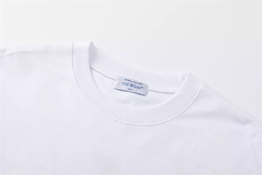 WellDesigned 9837 Off-White T-Shirts Short Sleeved For Unisex