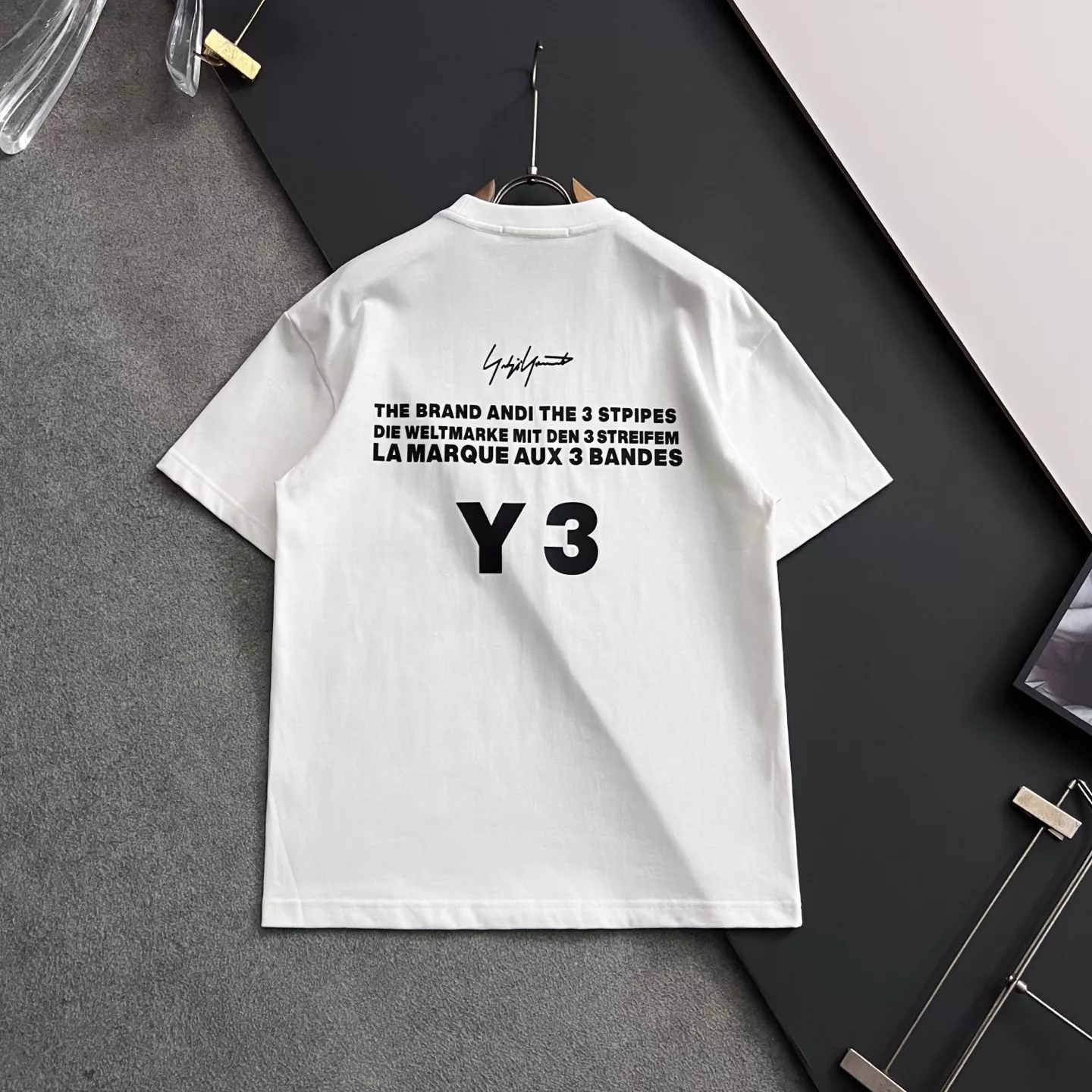 Y-3 T-Shirts Short Sleeved For Men Affordable 9540
