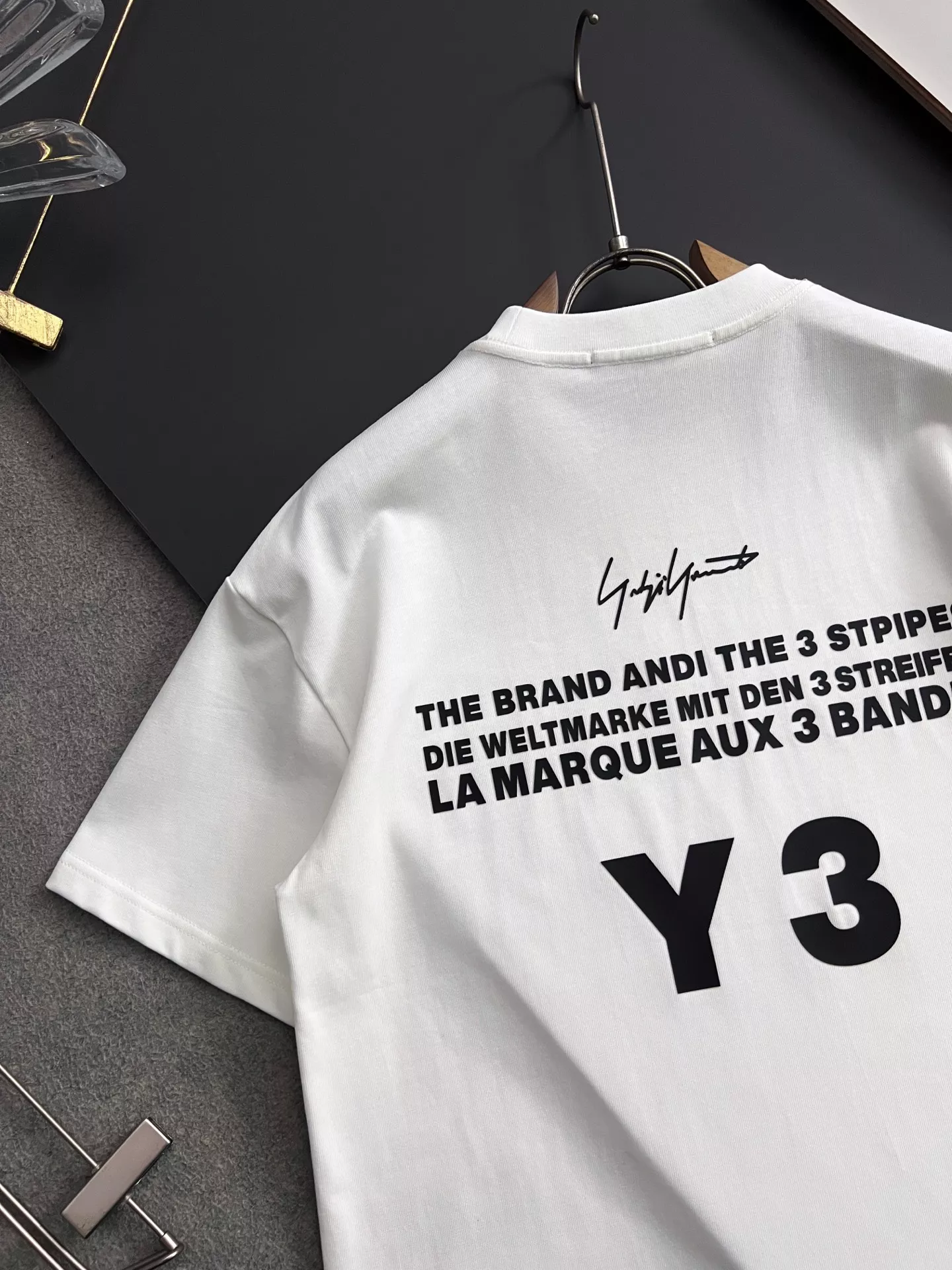 Y-3 T-Shirts Short Sleeved For Men Affordable 9540