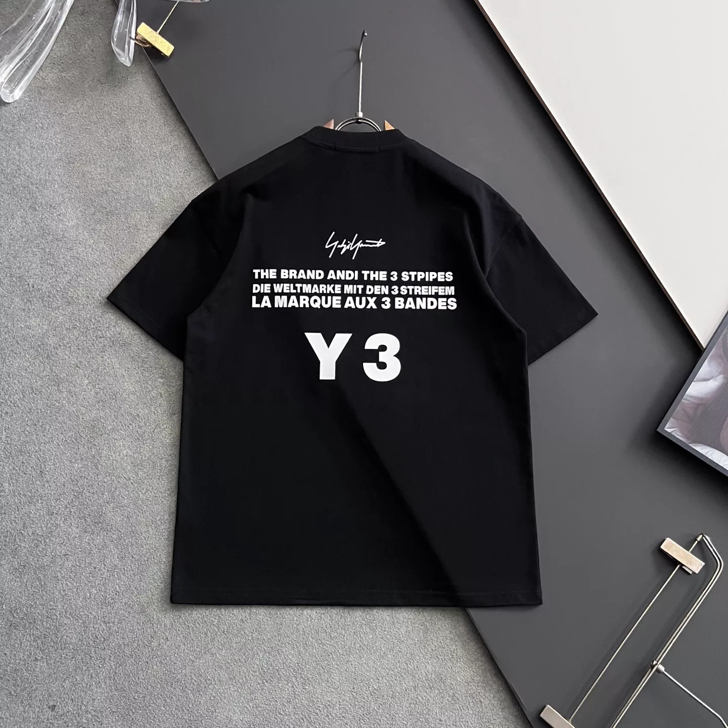 Y-3 T-Shirts Short Sleeved For Men Vibrant 3975