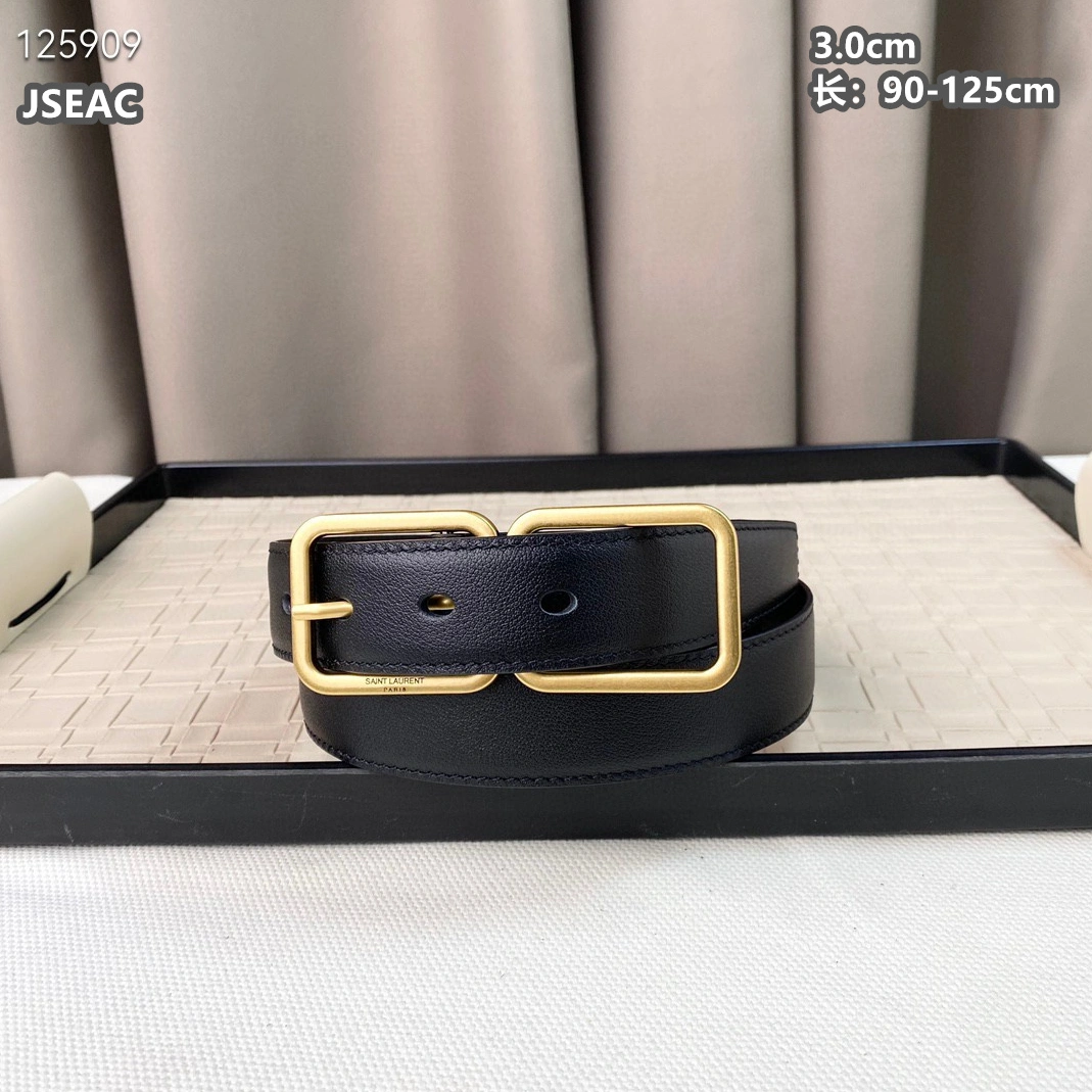Yves Saint Laurent AAA Quality Belts For Unisex Cozy 9077