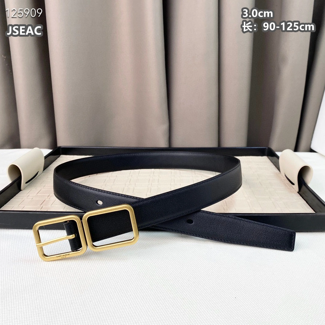 Yves Saint Laurent AAA Quality Belts For Unisex Cozy 9077