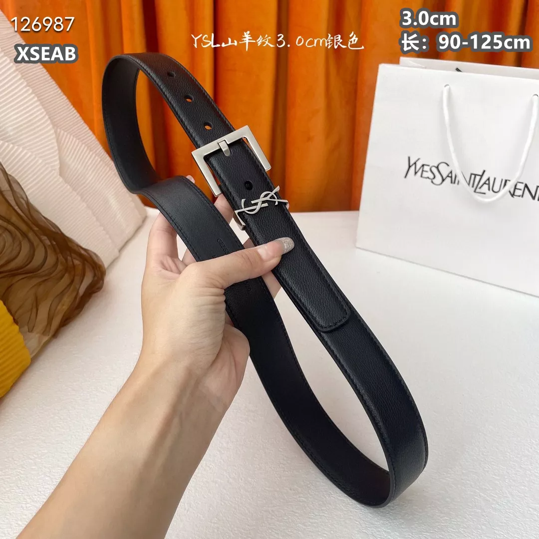 Yves Saint Laurent AAA Quality Belts For Unisex Resilient 4657