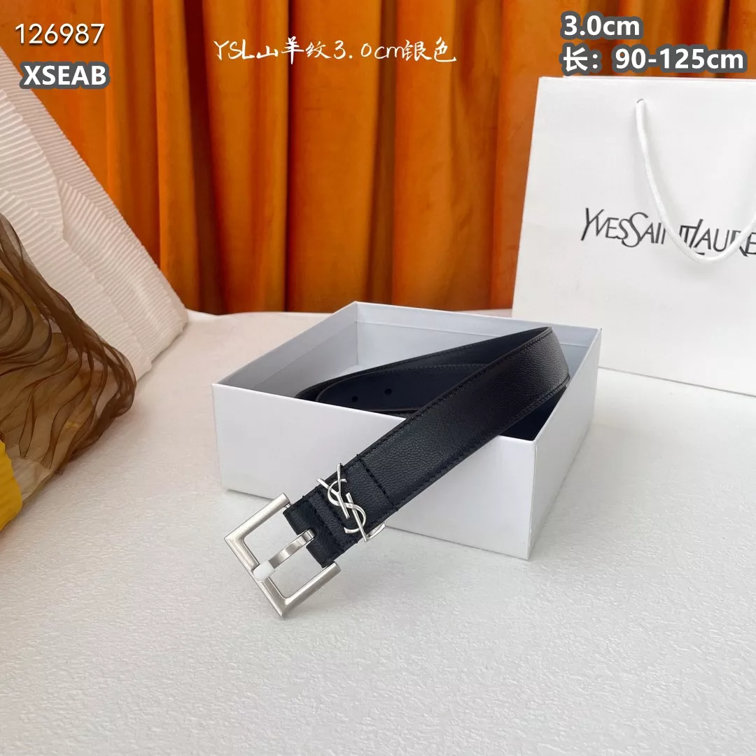 Yves Saint Laurent AAA Quality Belts For Unisex Resilient 4657