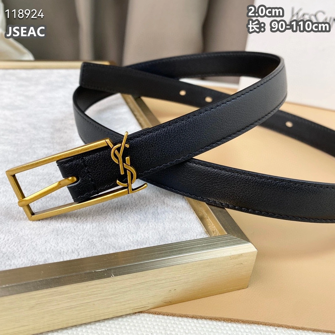 Yves Saint Laurent AAA Quality Belts For Women AllSeason 3950