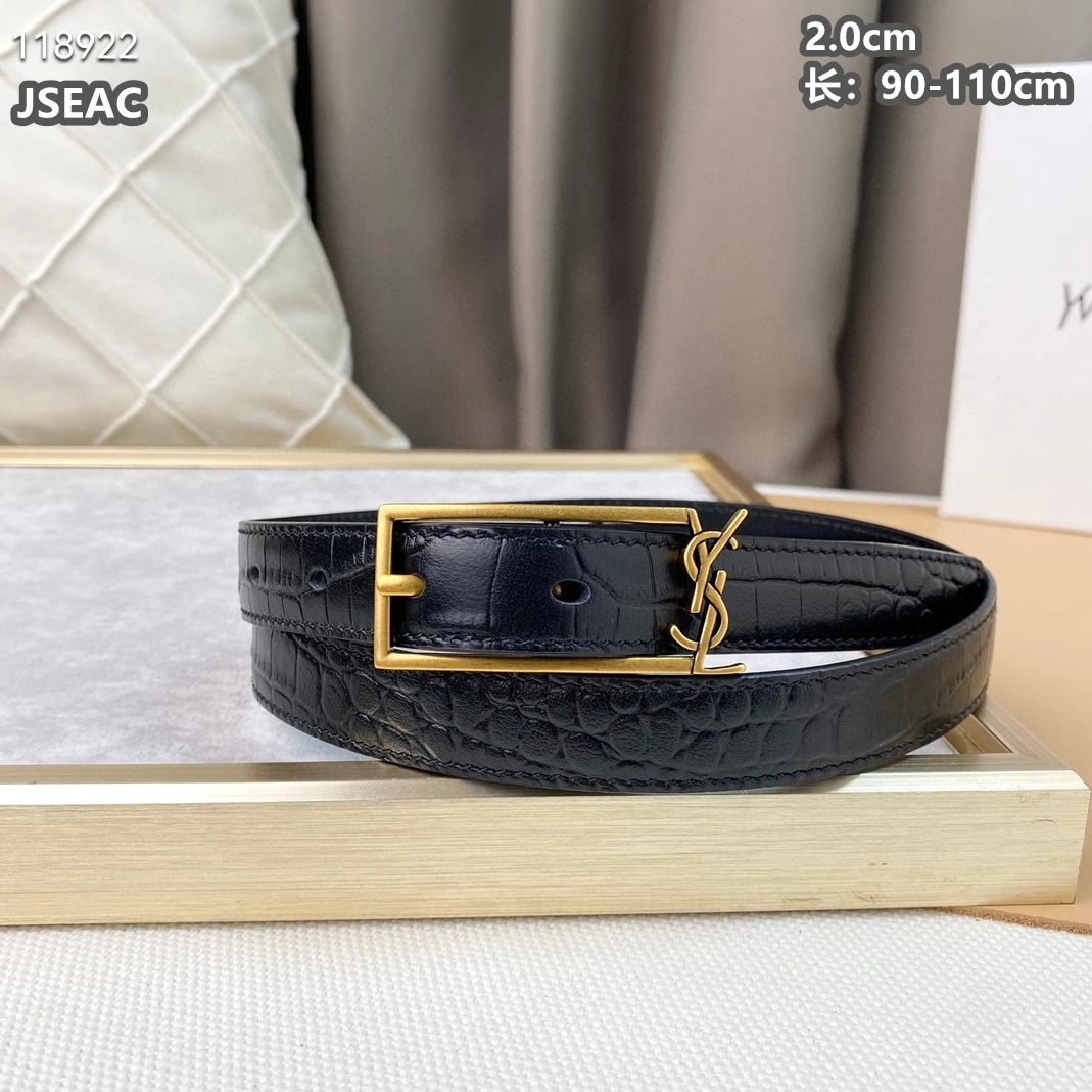 Yves Saint Laurent AAA Quality Belts For Women Bold 8760
