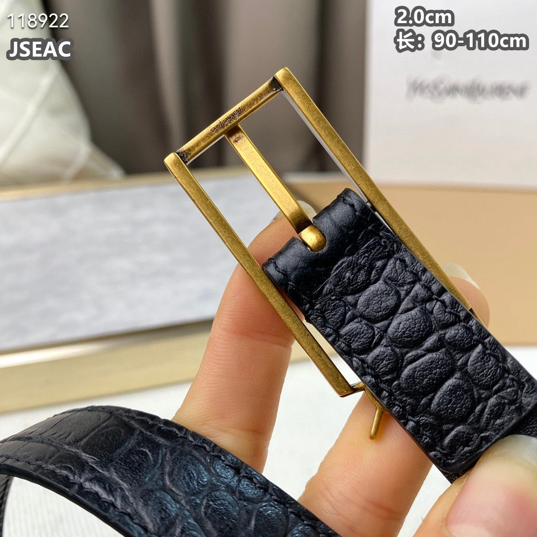 Yves Saint Laurent AAA Quality Belts For Women Bold 8760