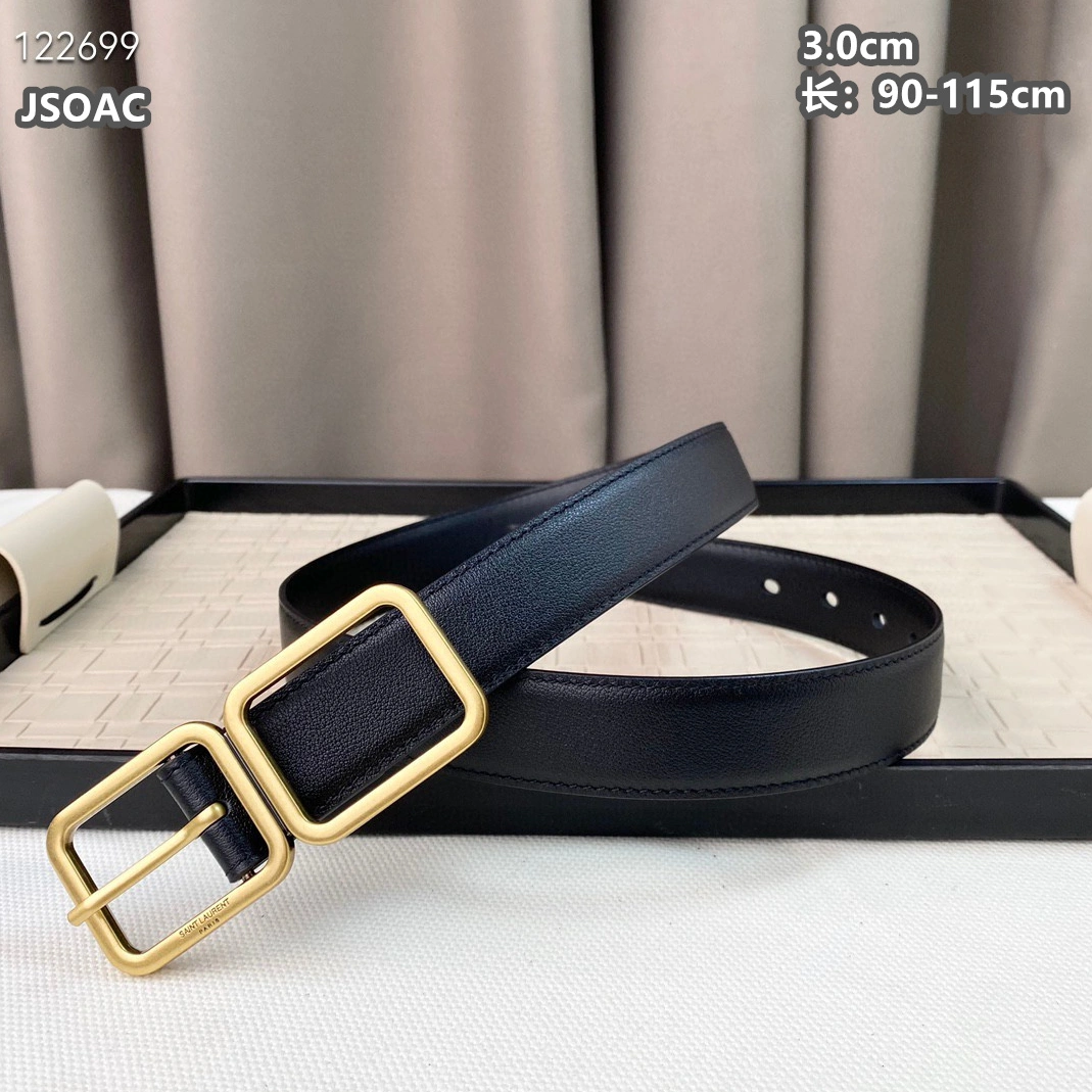 Yves Saint Laurent AAA Quality Belts For Women Elegant 9940