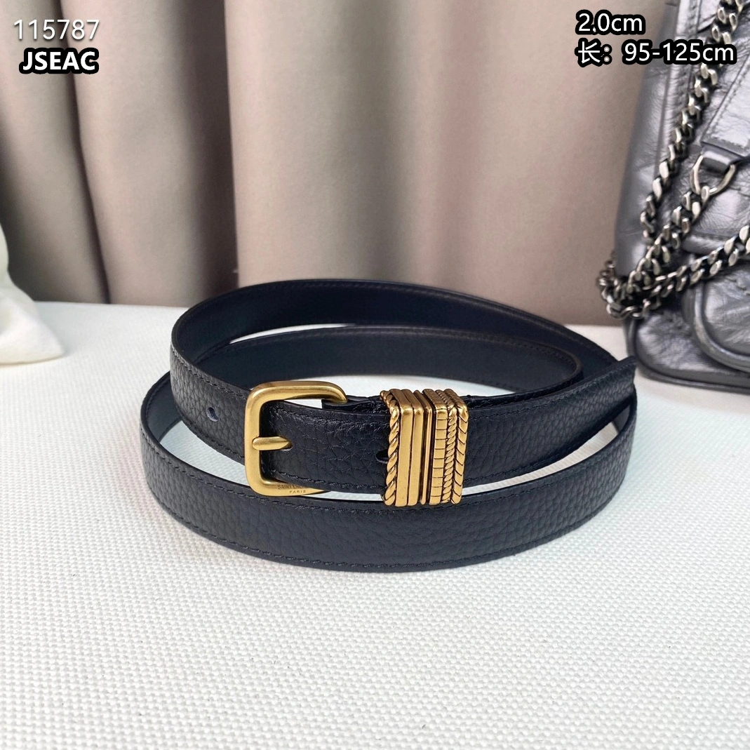 Yves Saint Laurent AAA Quality Belts For Women Flexible 3183
