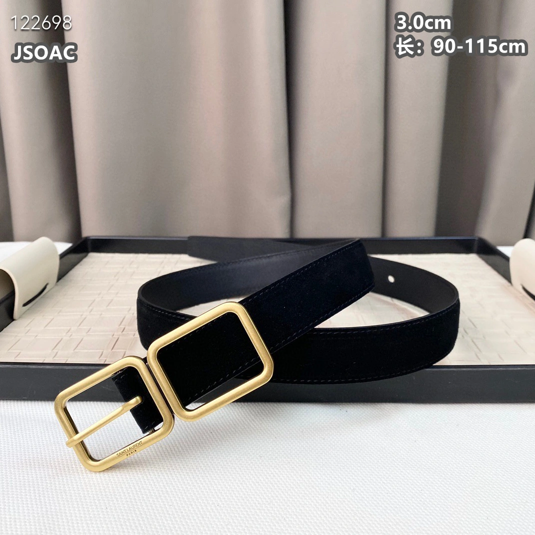 Yves Saint Laurent AAA Quality Belts For Women GoAnywhere 9580