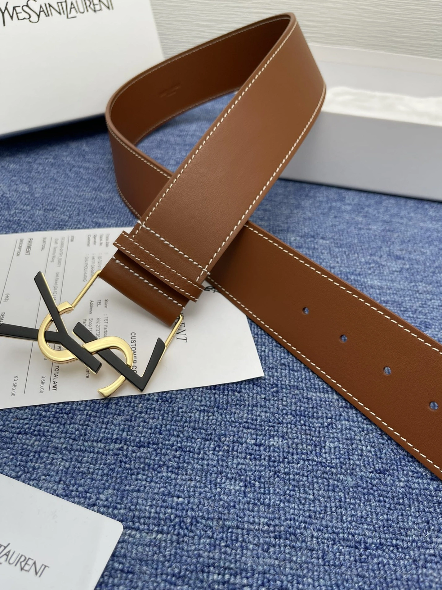 Yves Saint Laurent AAA Quality Belts For Women GoodFit 6916