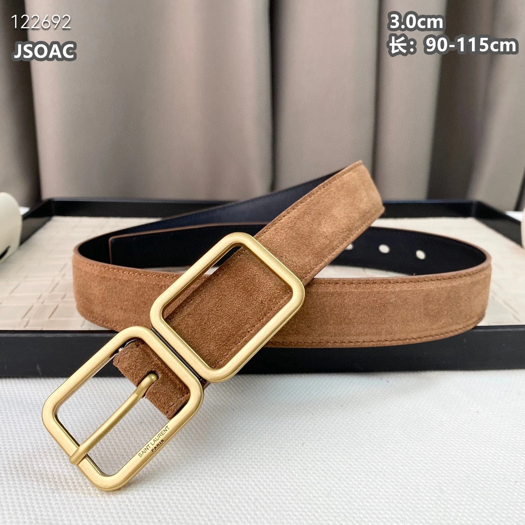 Yves Saint Laurent AAA Quality Belts For Women Minimalist 2023