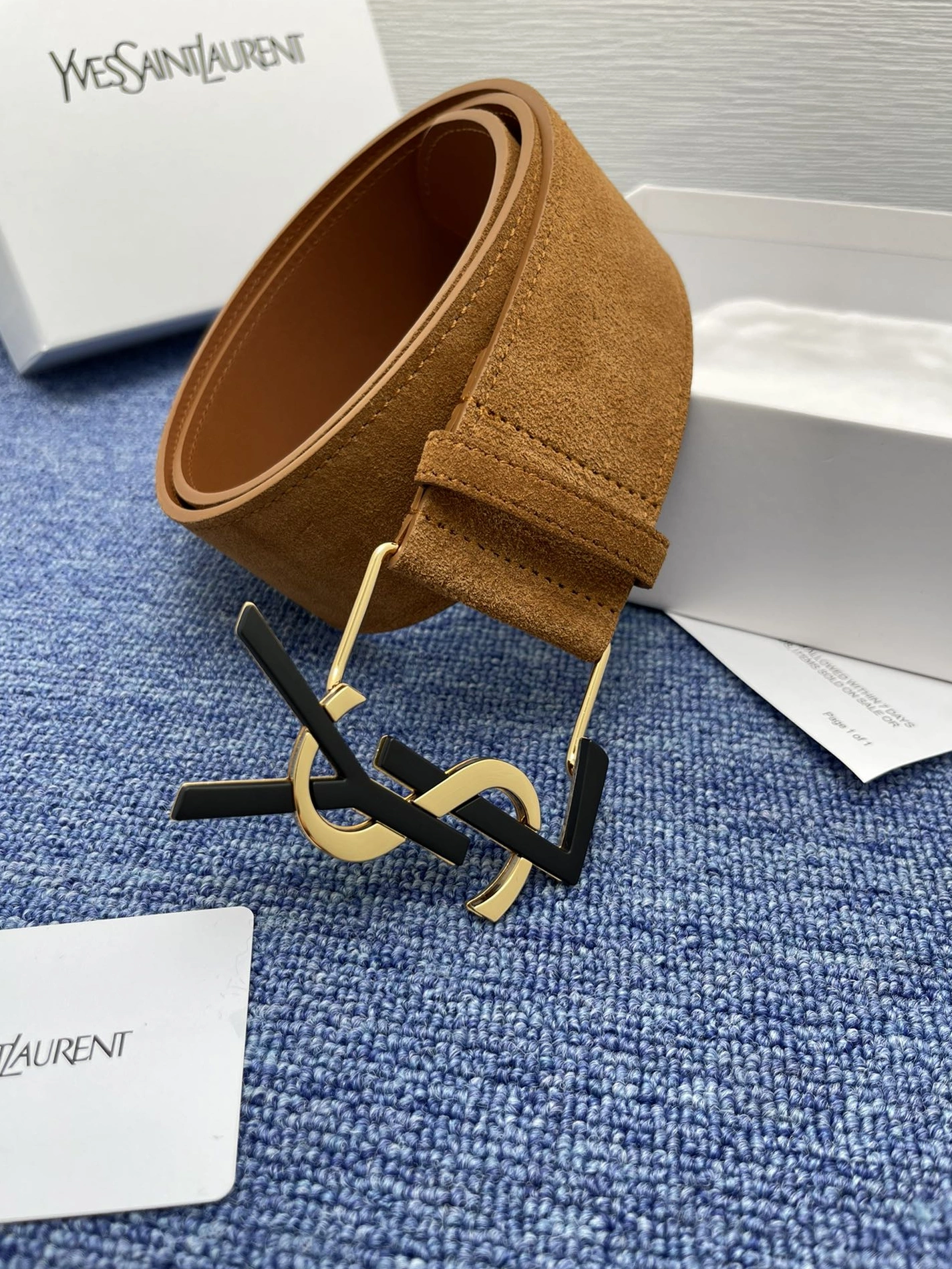 Yves Saint Laurent AAA Quality Belts For Women Refined 6486