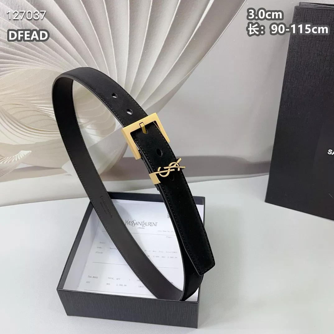 Yves Saint Laurent AAA Quality Belts For Women Resilient 9792