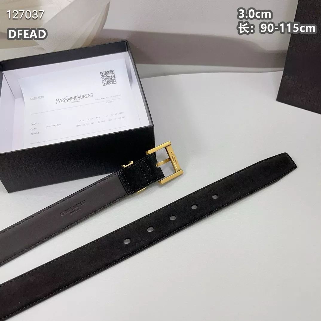 Yves Saint Laurent AAA Quality Belts For Women Resilient 9792