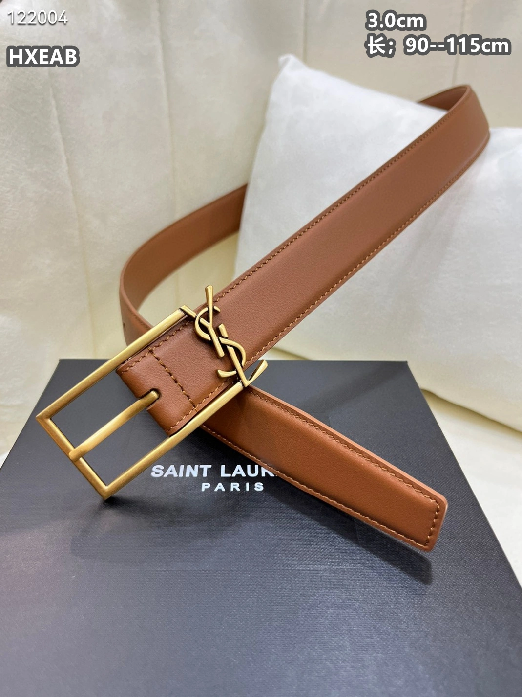 Yves Saint Laurent AAA Quality Belts For Women Sleek 2367