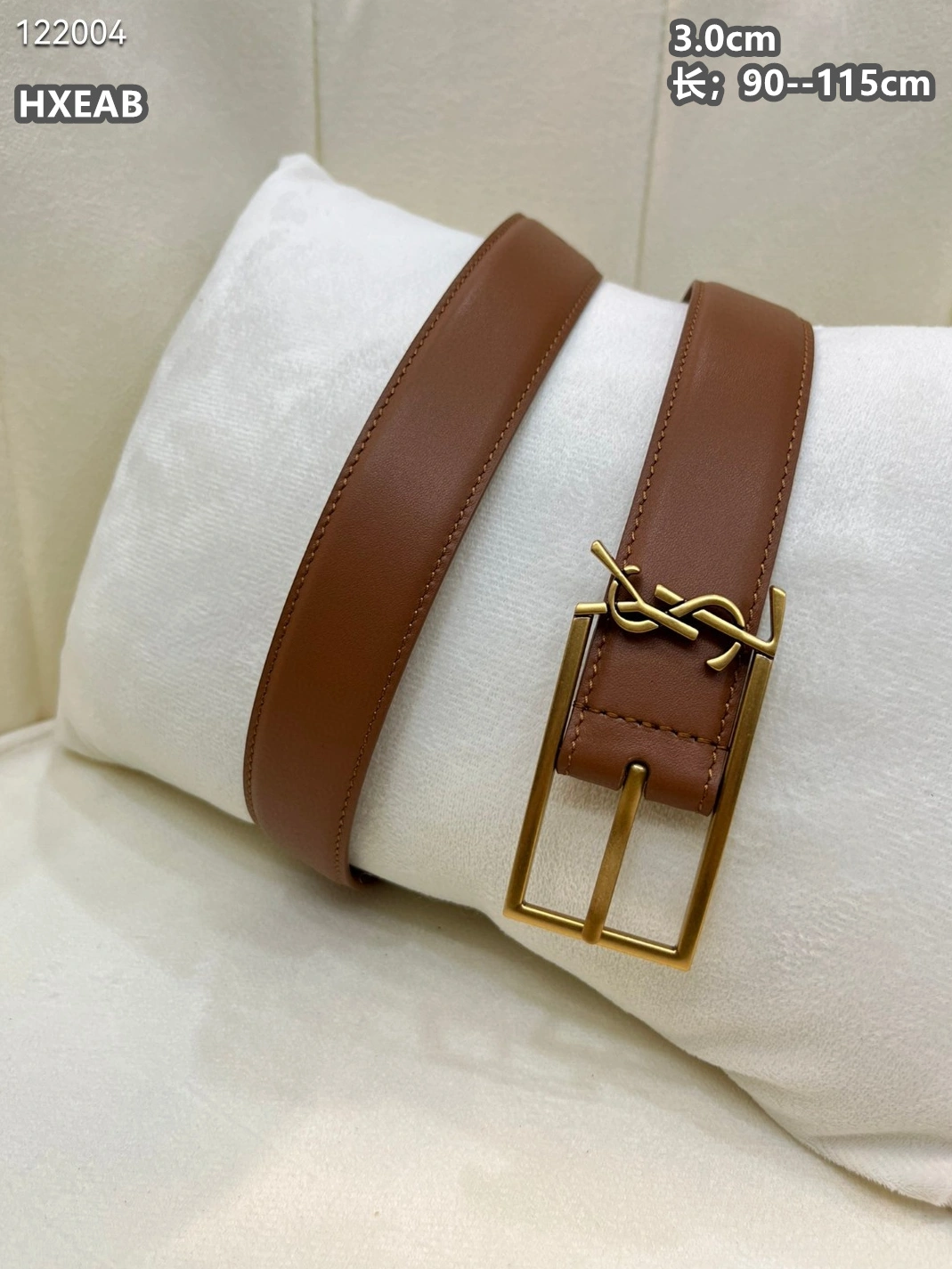 Yves Saint Laurent AAA Quality Belts For Women Sleek 2367