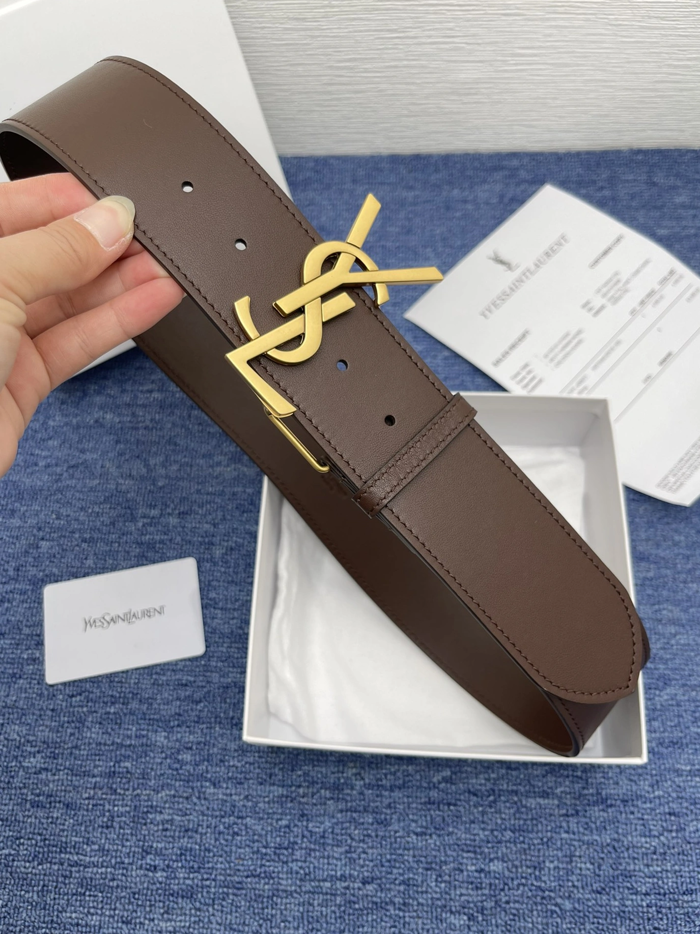 Yves Saint Laurent AAA Quality Belts For Women Timeless 9527