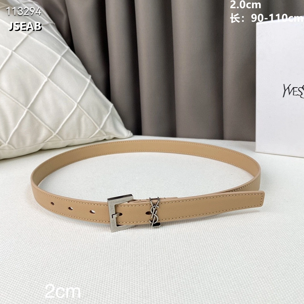 Yves Saint Laurent AAA Quality Belts For Women Versatile 7681