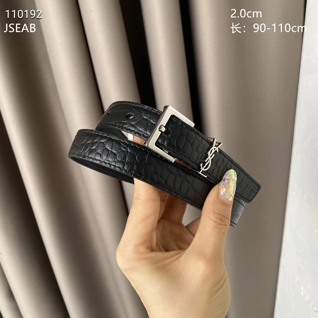 Yves Saint Laurent AAA Quality Belts For Women Vibrant 3848