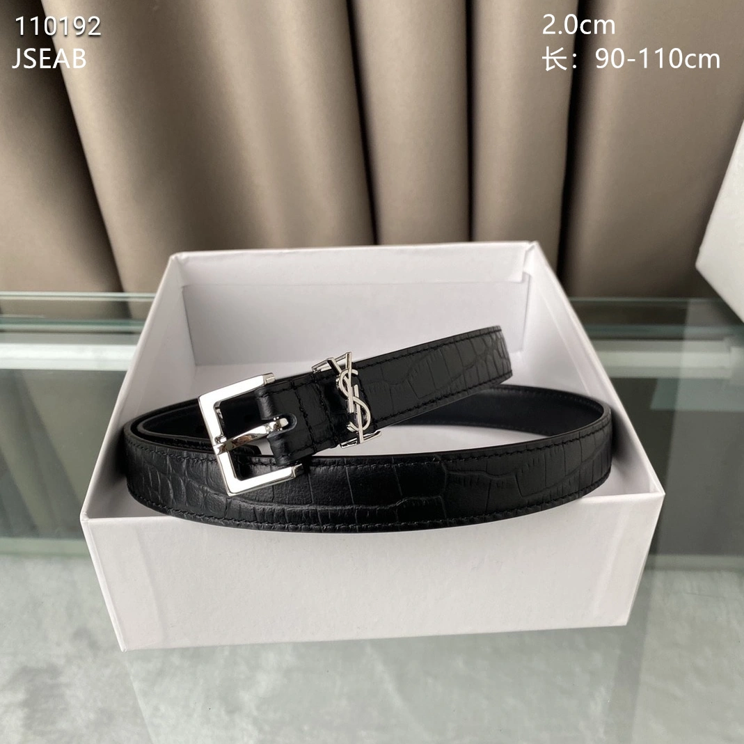 Yves Saint Laurent AAA Quality Belts For Women Vibrant 3848