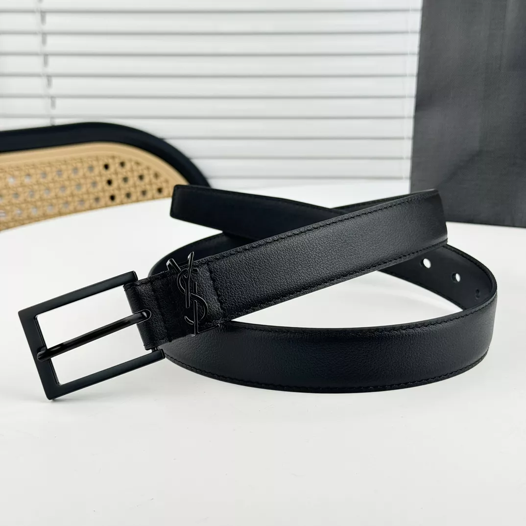 Yves Saint Laurent AAA Quality Belts In 3.0cm For Women Compact 1367
