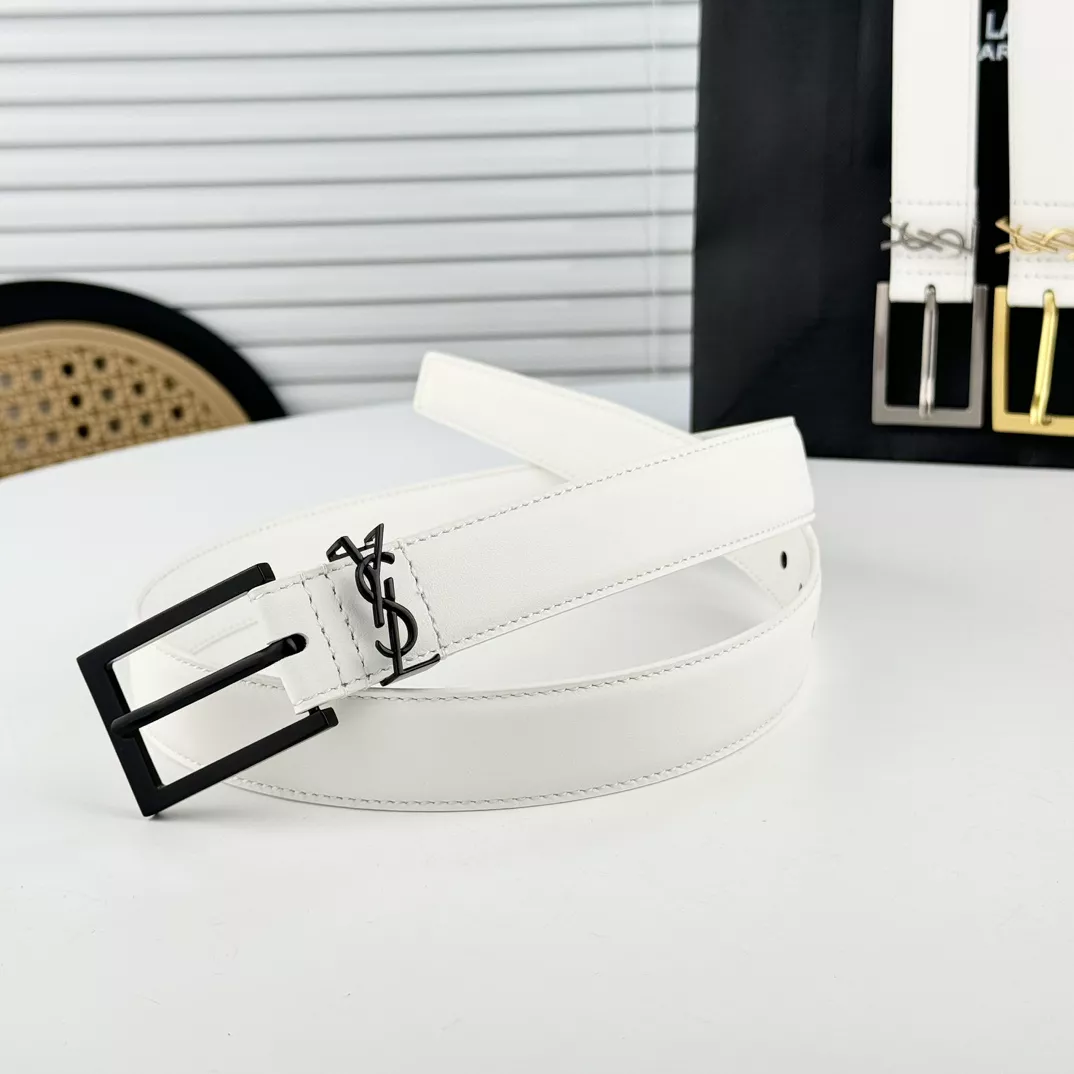 Yves Saint Laurent AAA Quality Belts In 3.0cm For Women NewStyle 5700