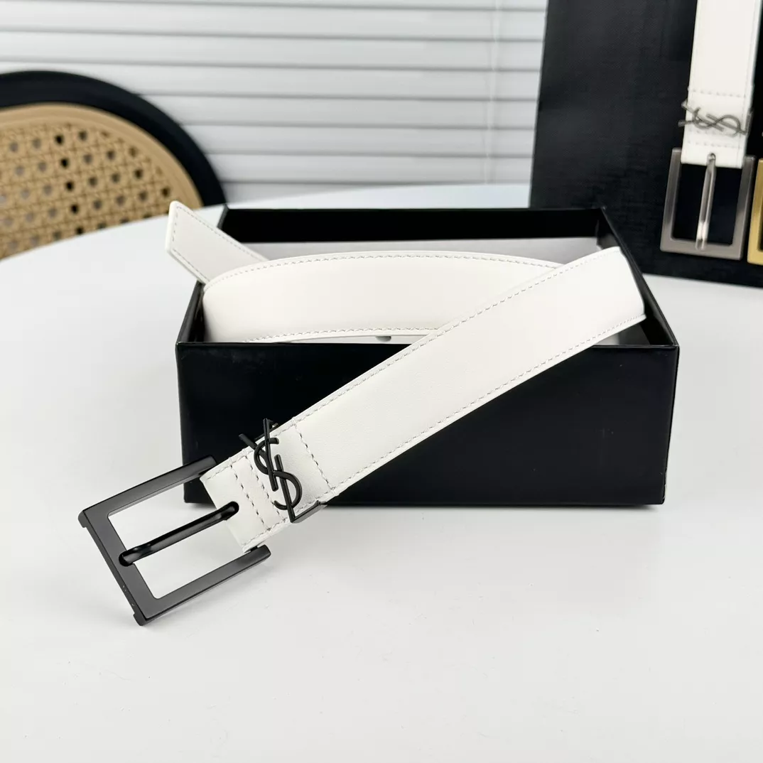 Yves Saint Laurent AAA Quality Belts In 3.0cm For Women NewStyle 5700
