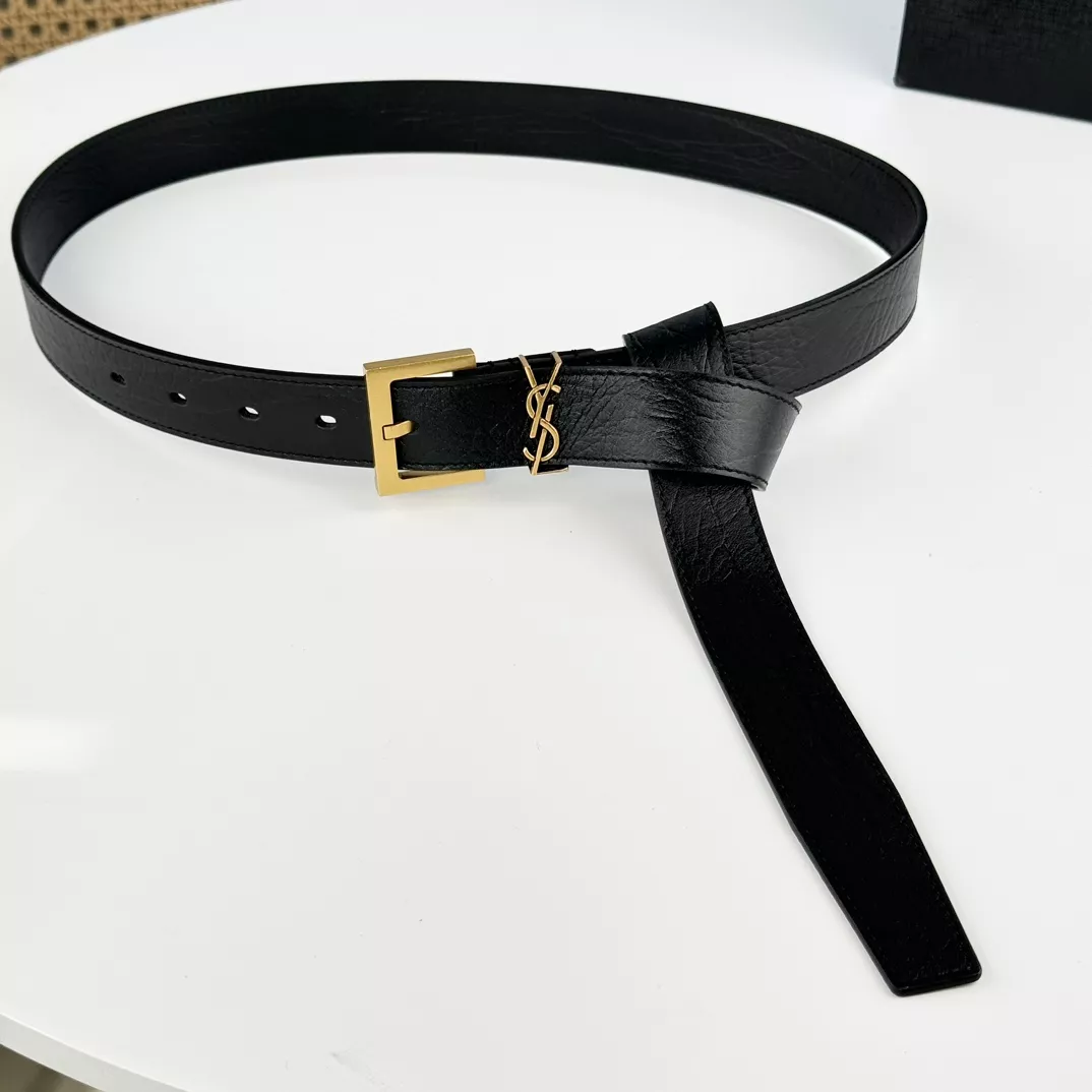 Yves Saint Laurent AAA Quality Belts In 3.0cm For Women Refined 4240