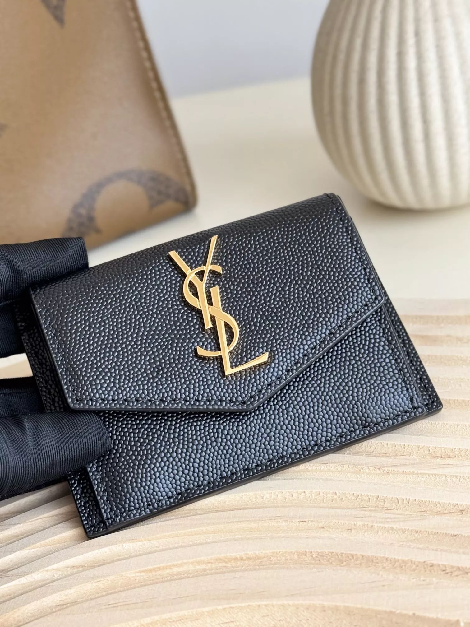 Yves Saint Laurent AAA Quality Card Case For Women GoAnywhere 7824