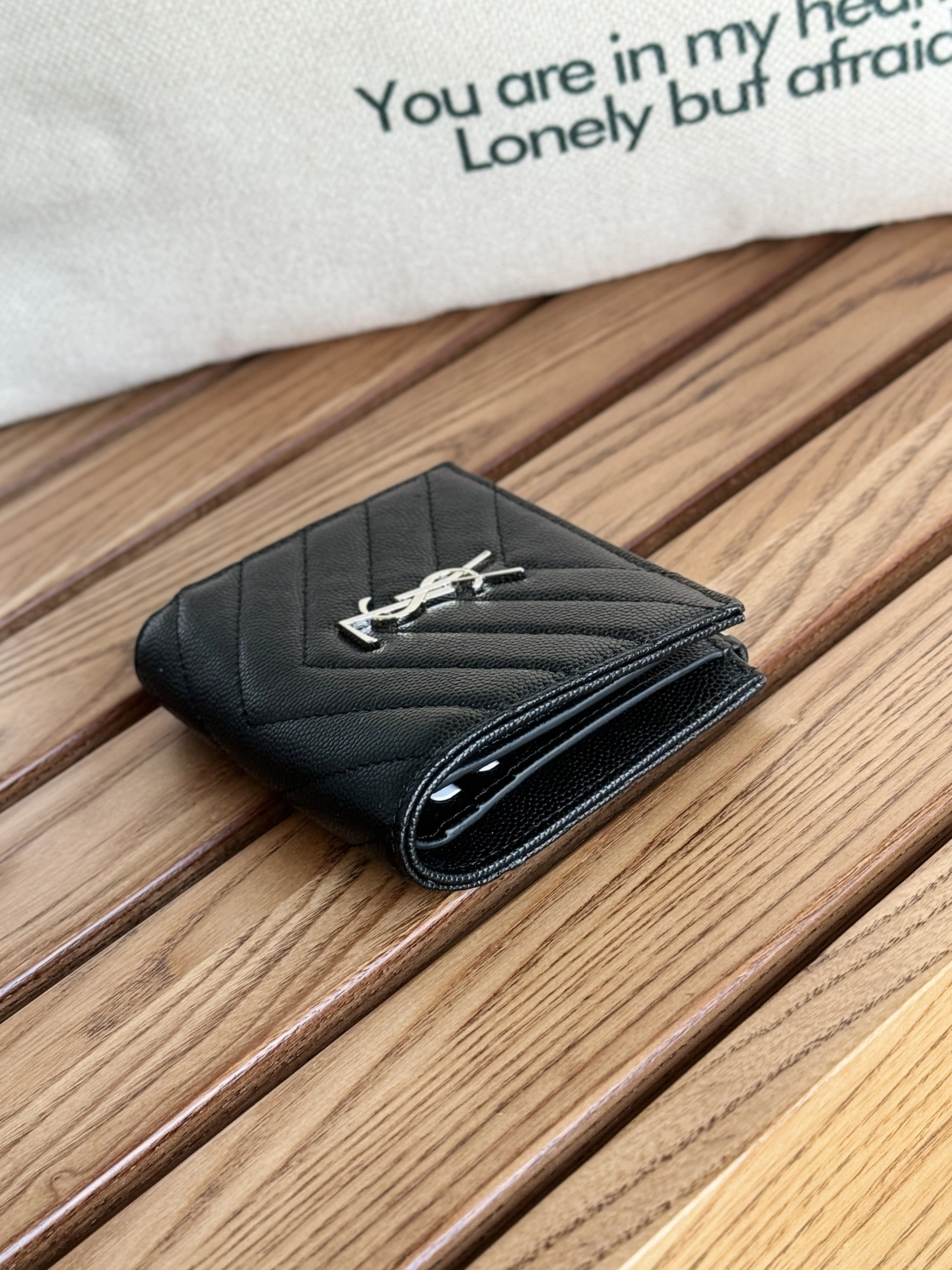 Yves Saint Laurent AAA Quality Wallets Breathable 9580