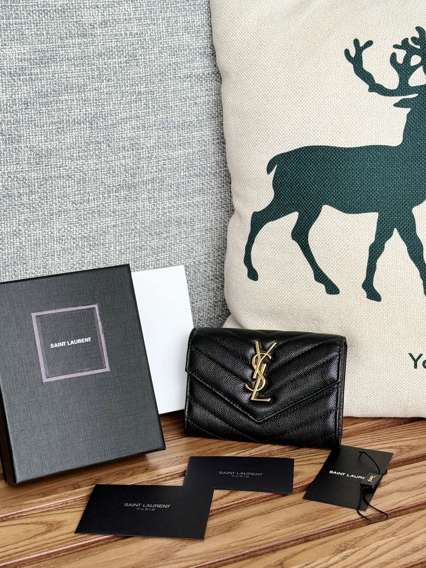 Yves Saint Laurent AAA Quality Wallets HighQuality 4057