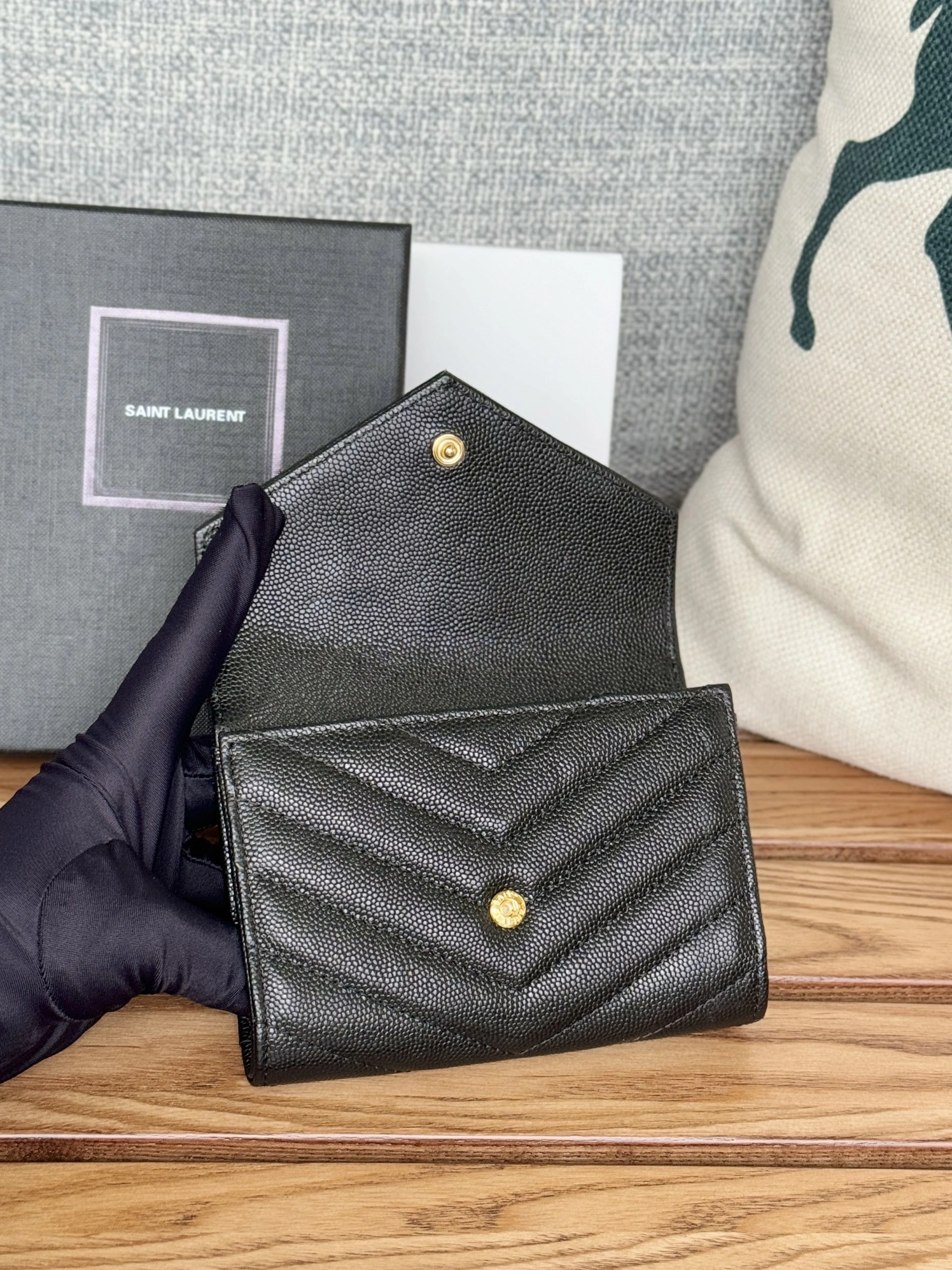 Yves Saint Laurent AAA Quality Wallets HighQuality 4057
