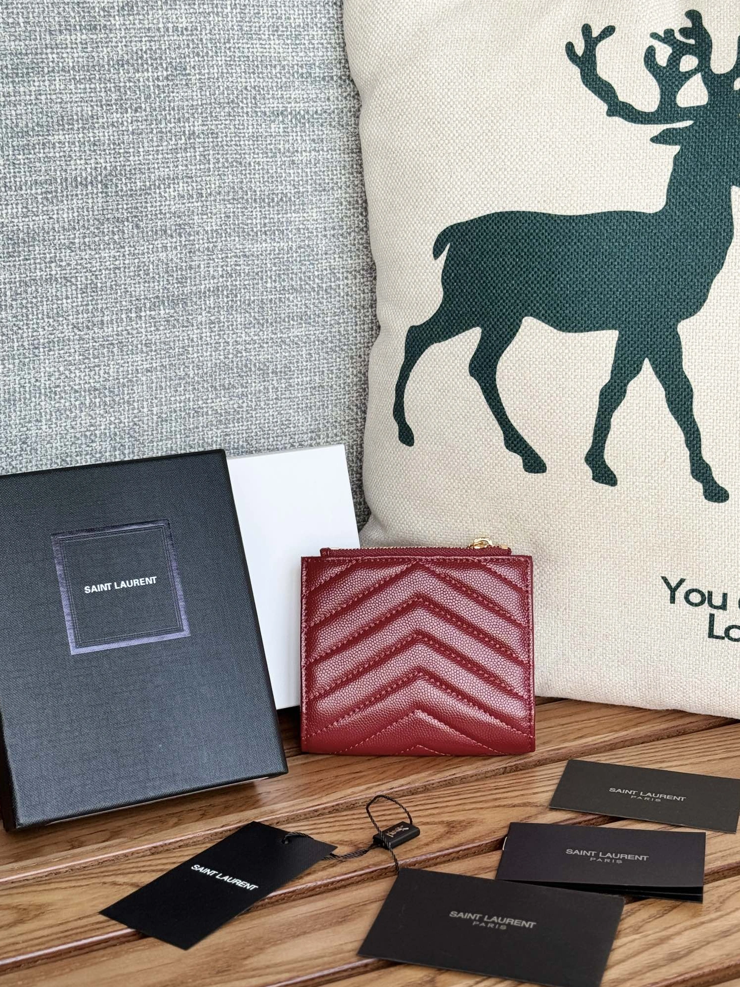 Yves Saint Laurent AAA Quality Wallets Modern 3479