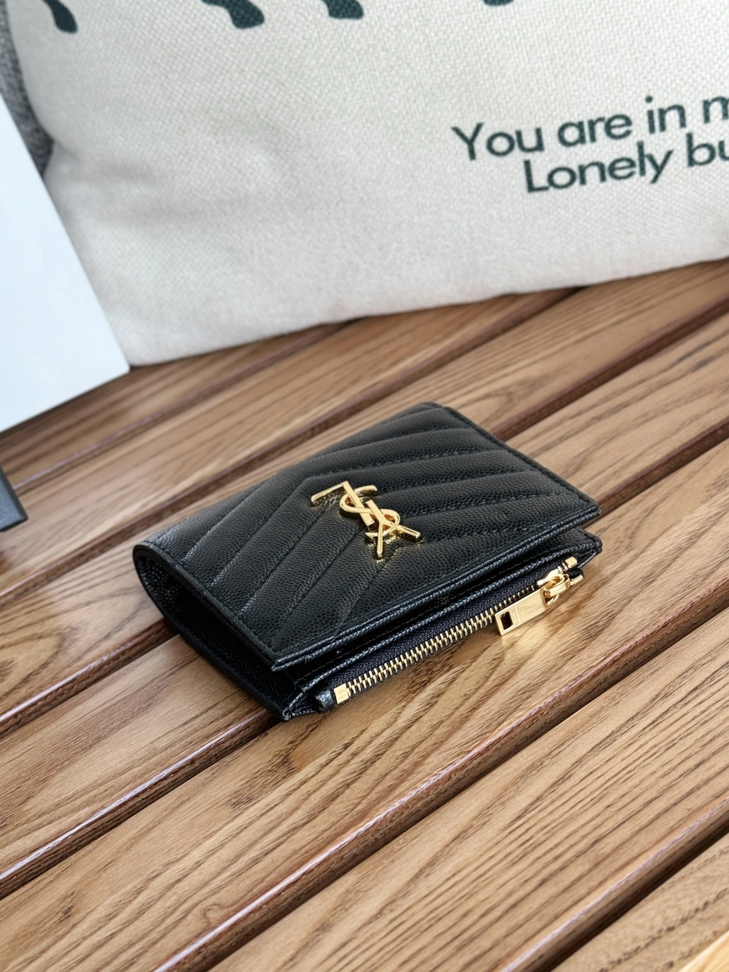 Yves Saint Laurent AAA Quality Wallets NewStyle 3844