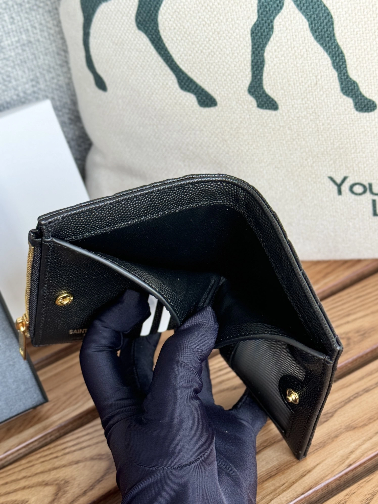 Yves Saint Laurent AAA Quality Wallets NewStyle 3844