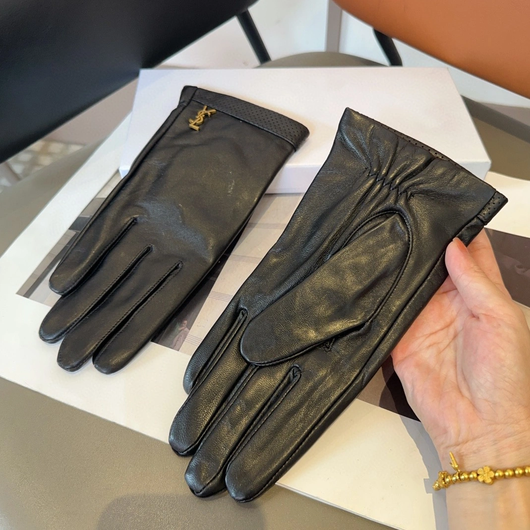 Yves Saint Laurent Gloves For Women Breathable 4159