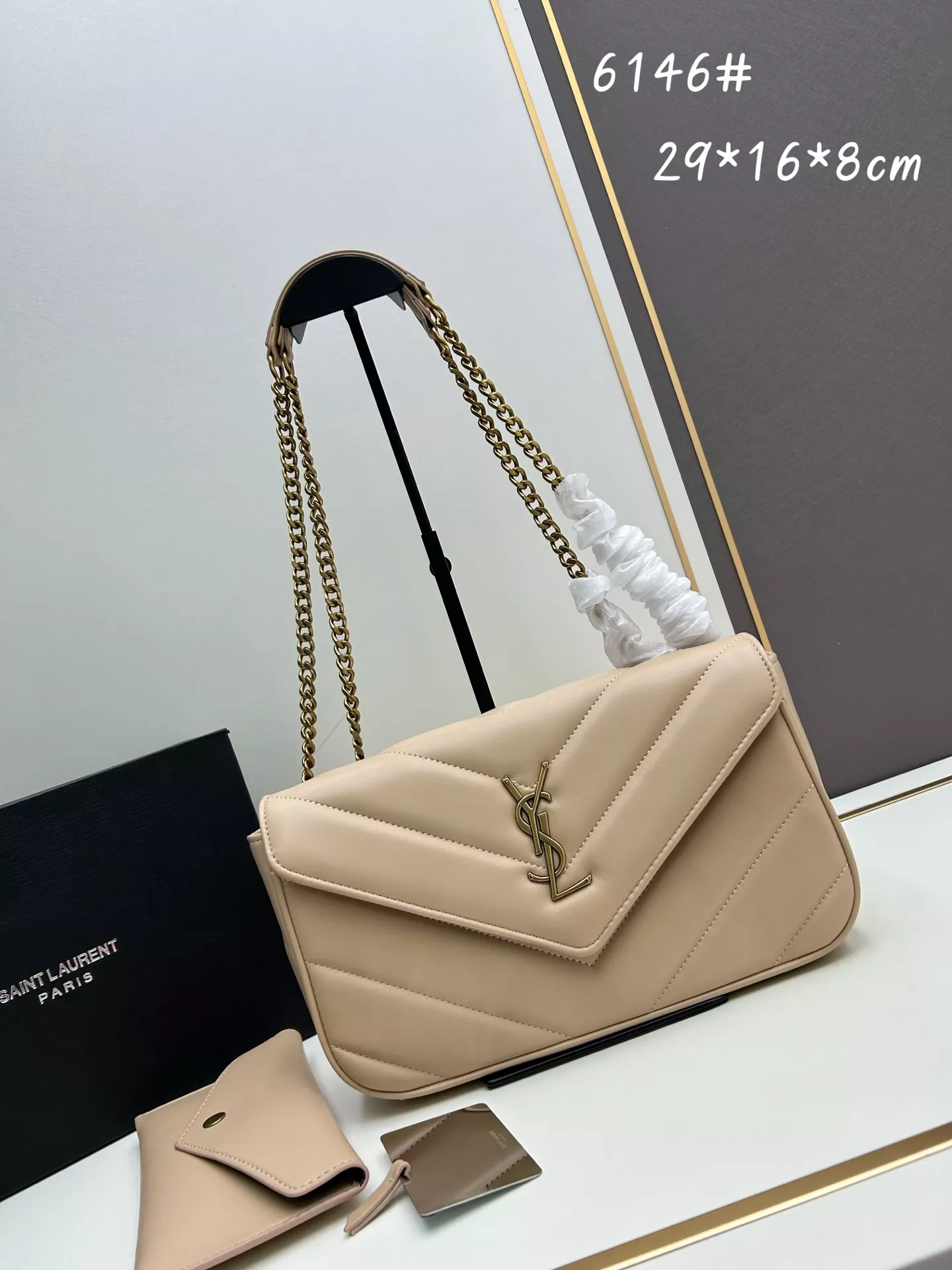 Yves Saint Laurent YSL AAA Quality Shoulder Bags For Women Bright 6698