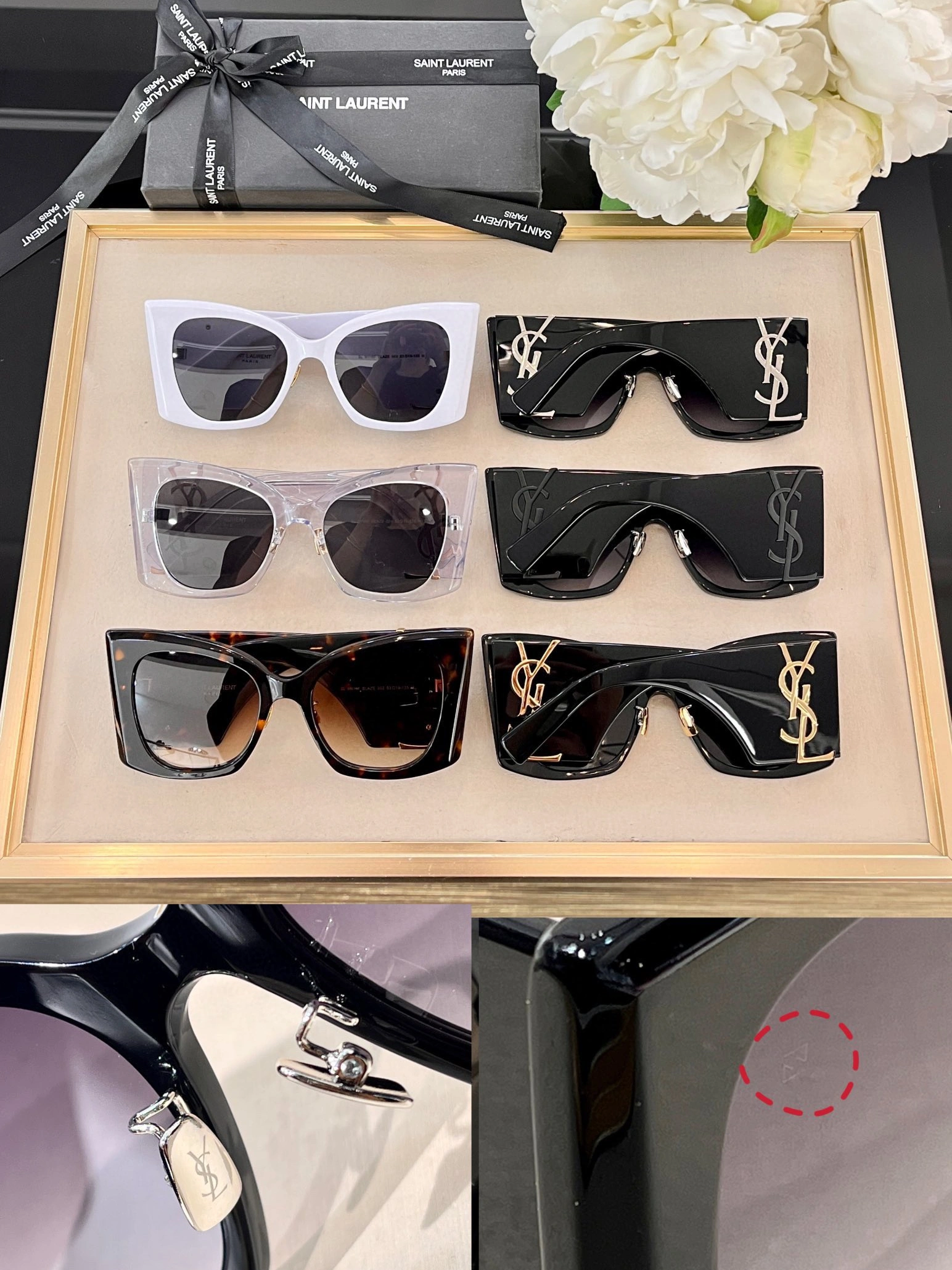 Yves Saint Laurent YSL AAA Quality Sunglasses Unique 7809