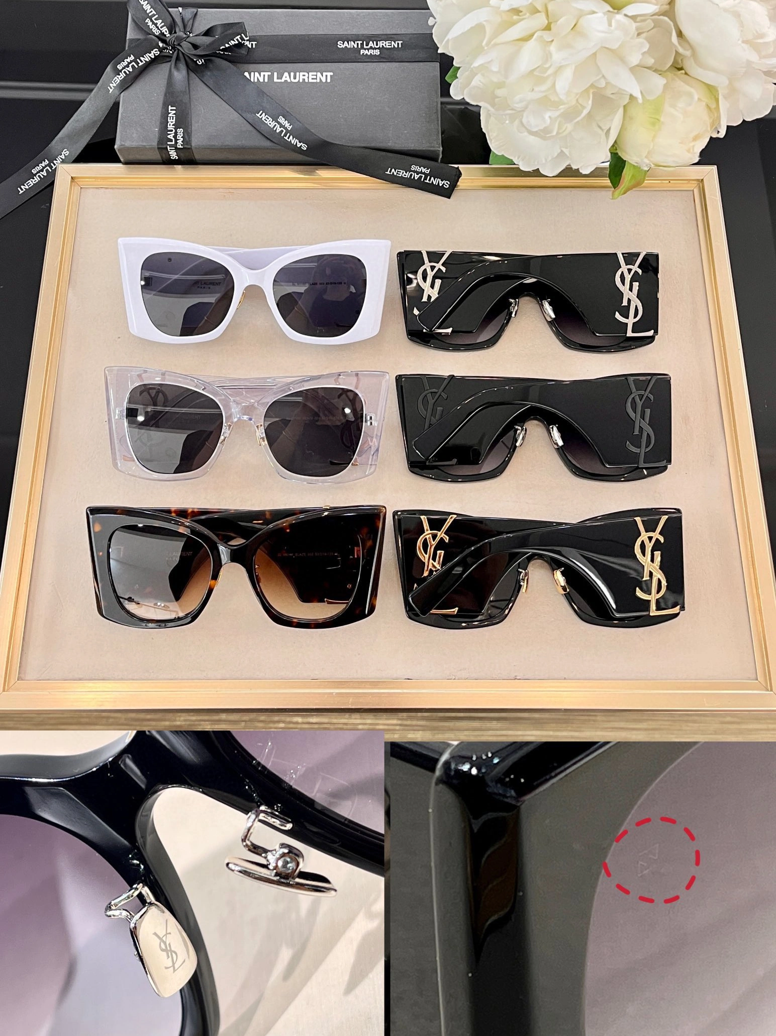 Yves Saint Laurent YSL AAA Quality Sunglasses Vibrant 3190